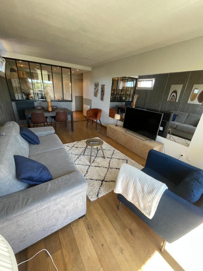 Mizar, Joli Appt Renove Avec Parking Et Balcon Apartment Courseulles-sur-Mer Luaran gambar